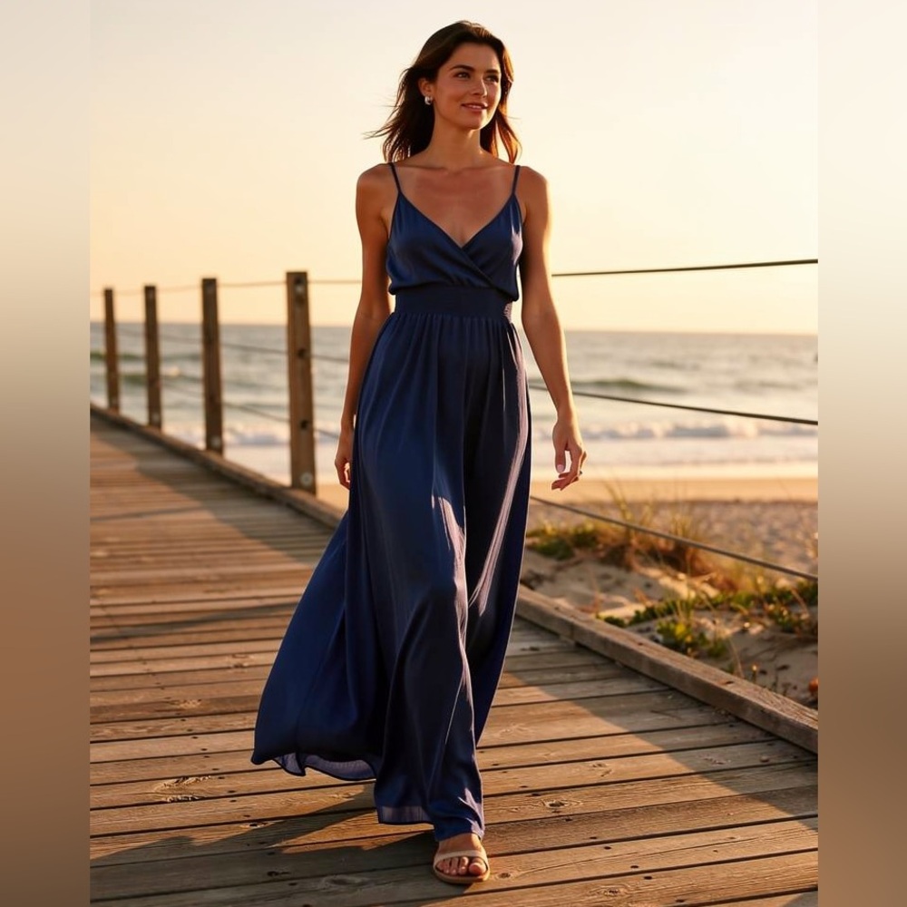 West Kei Royal Blue Maxi Dress